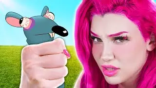 Lily Lou Shakes a Rat Like Her Life Depends On It