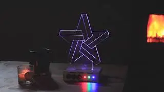 DIY FUTURISTIC LIGHTING CONTROLLED WITH RGB MIXER