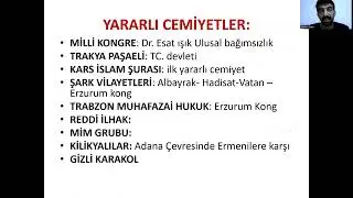 KPSS- AGS TARİH- 1919 PARİS KONFERANSI-CEMİYETLER- Hamza EREN #ags #kpss&ouml;nlisans #kpsslisans