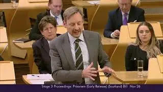 Stage 3 Proceedings: Prisoners (Early Release) (Scotland) Bill - 26 November 2024