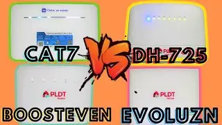Globe CAT7 (Huawei B535-932) Speed Test | PLDT CAT6 BoostEven | Evoluzn & DH-725
