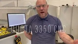 Vetro Tooling - Denver Glass Quota 3350 CNC Machine in Operation