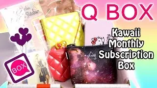 April Q-Box - Kawaii Monthly Subscription Surprise Box Unboxing