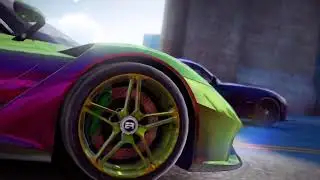 Asphalt 9 bridge view touch drive