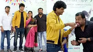 Actor Prabhakar Son Chandra Hass Debut Movie Launch Press Meet | Filmyfocus.com