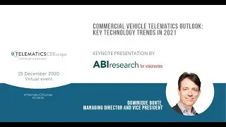 Commercial Vehicle Telematics Outlook: Key Technology Trends in 2021