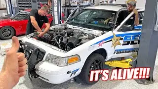 Соседский совершенно новый двигатель VMP Supercharged GT500 впервые запустился на ЧИСТОМ МЕТАНОЛЕ!!!