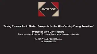 Brett Christophers' 2021 Antipode RGS IBG Lecture