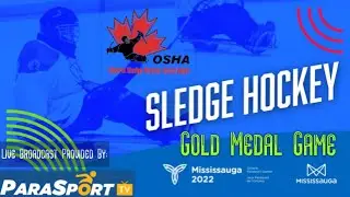 2022 Ontario Parasport Games - Sledge Hockey - Gold Medal Game