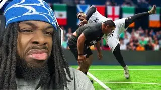 Protige Reacts to THIS SPORT IS BANNED ACROSS THE WORLD! (Oklahoma Drill W No Pads!)