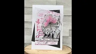 Live Each Moment Card by Tracy Evans @aallandcreate