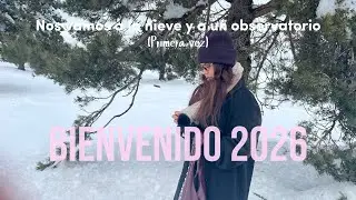 HELLO 2026 ⭐️🩷|| bienvenido año nuevo, aventura en la nieve, nos vamos a un observatorio 