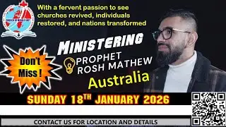 MIRACLE AND HEALING SERVICE | Prophet Rosh mathew | 18th January, 2026