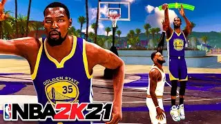 *RARE* PRIME KEVIN DURANT BUILD is OVERPOWERED in NBA 2K21
