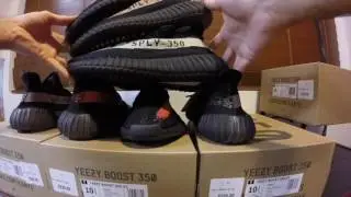 Adidas Yeezy Boost 350 V2  Side By Side Look BY9611 BY1605 BY612  BY1604