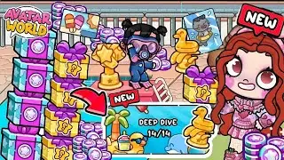 100% COMPLETED: ALL SECRETS AND MISSIONS TO EARN COINS IN AVATAR WORLD UPDATE // AVATAR DOLLY 