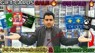 All Gaming Gift Cards on Sale🔥 PS Plus Membership & Xbox Game Pass Deals | Don&rsquo;t Miss Out 🎮