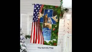 A Christmas Flag That Celebrates Faith and Joy