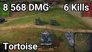 Tortoise - 8 568 damage / 6 kill / 5 245 blocked / 344 assist