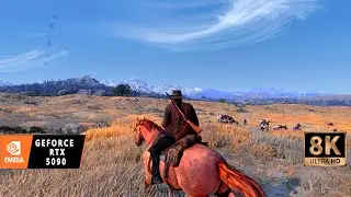 The Most Beautiful RDR2 Ever | 8K RTX 5090 - Hyper-Real Graphics!