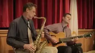I'm Gonna Sit Right Down and Write Myself a Letter (Fats Waller) Pete & Ted (guitar & sax)