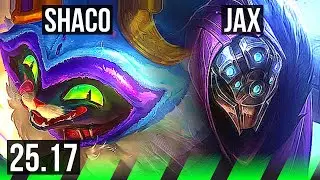 SHACO vs JAX (JGL) | Godlike | EUW Master | 25.17