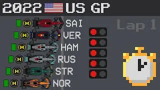 2022 United States Grand Prix Timelapse