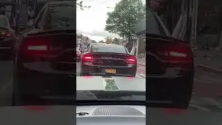 FAMOUS NYPD UNDERCOVER COPS RIDING DIRTY IN A DODGE CHARGER #shorts_ #cars #fypシ