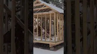 Off grid cabin start!