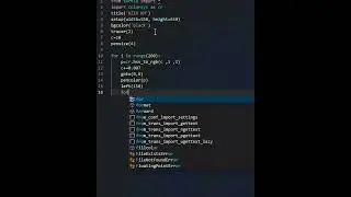 Fun with python only 21% of know this trick #turtle #python #programming #tricks #trending #coding