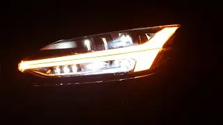 2019 Volvo S90 - Full LED Active High Beam