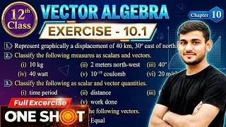 🔥 Vector Algebra Class 12 Maths | Chapter 10 Introduction & Exercise 10.1 | NCERT 2026