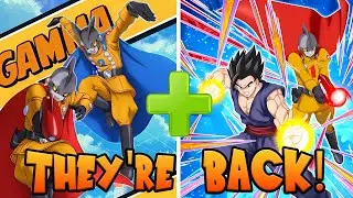 LR Гаммы вернулись?! LR INT Гамма 1 и 2 в новой команде Гохана и Гаммы 1! [Dokkan Battle]
