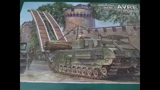 Churchill AVRE with SBG Bridge 1/35 scale &ndash; Part 1 &ndash; Making a start