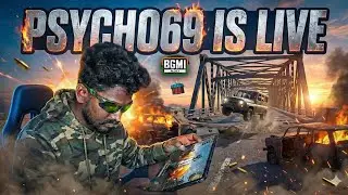 PSYCHO69 GAMING BGMI LIVE STEAM IN TELUGU #kcr
