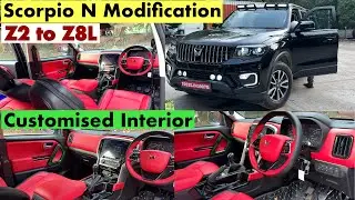 Scorpio N Z2 Converted to Defender | Scorpio N Base Model Modified 🔥🔥