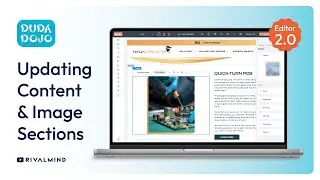 How to Update Content and Images in Duda Editor 2.0