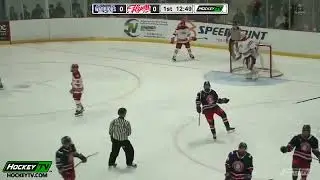 Stratford Warriors - Cole Lewis PO3 (Luke Fritz, Hunter Nagge) FG vs Leamington Flyers