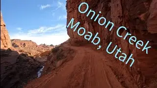 Onion Creek and La Sal mountains dual sport ride