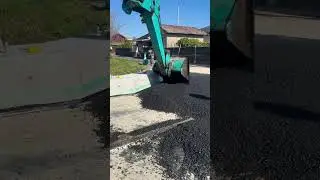 Heavy machine road work! 🏗️🔥 #shorts
