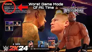 WWE 2k Showcase Mode Is So Trash It Should Be Illegal 💩