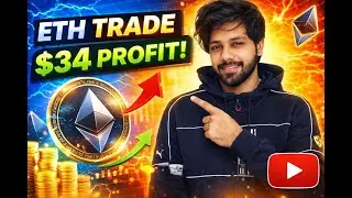 Ethereum Trade 🚀 | Beginner Crypto Journey