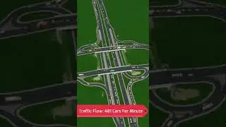 Partial Cloverleaf - Cities Skylines Highway interchanges