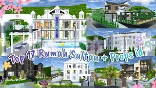 Top 17 Sultan Houses + Props id Aesthetic ✨🌸 || Sakura School Simulator