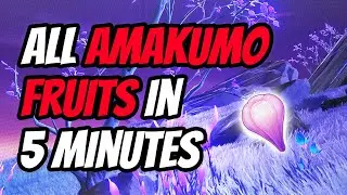All Amakumo Fruit Locations In 5 Minutes | Fastest Route & Map | Genshin Impact