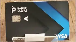 Unboxing Cart&atilde;o Pan Visa😳