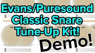 DFD Warehouse Pick of the Week: Evans/Puresound Classic Snare Tune-Up Kit