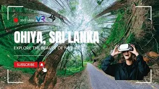 8K 360&deg; Video🔥 VR: Adventure Through Ohiya, Sri Lanka &ndash; Nature&rsquo;s Beauty Unveiled! #vr #nature