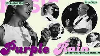 Purple Rain, a band in Goa touches 40 years... and this is how it celebrated (incl cover versions)
