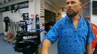 Первое ТО Suzuki AT 9,9 AS, вскрытие, увеличение мощности до 15 лс.